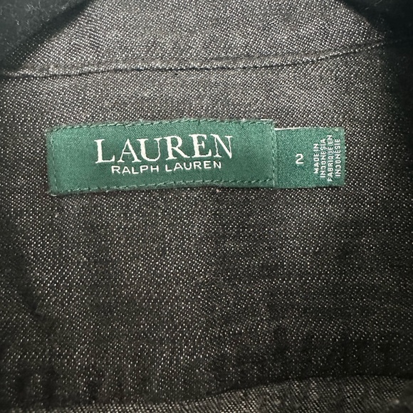 Ralph lauren black denim dress - Picture 3 of 7